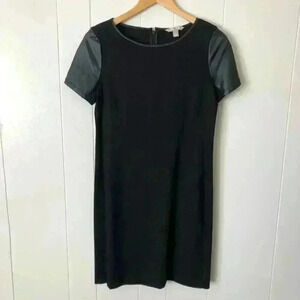 Banana Republic Black Short Sleeve Dress Size 8